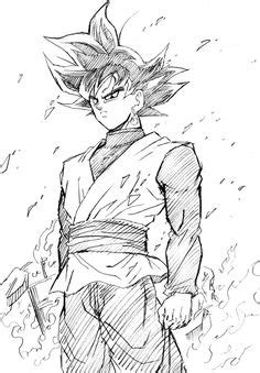 Goku Sketch Step By Step at PaintingValley.com | Explore collection of ...