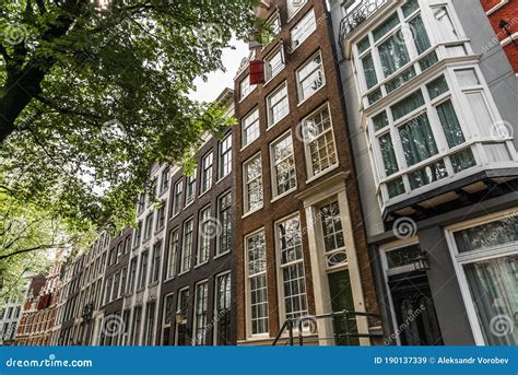 Traditional Dutch Architecture Colorful Houses in Amsterdam ...