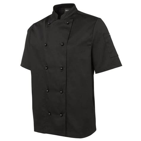 Short Sleeve Unisex Chefs Jacket Ultimate Inspiration