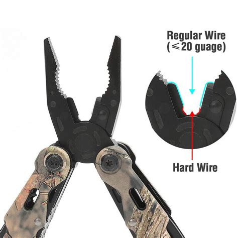 Mossy Oak In Multi Tool Multi Function Pliers Folding Pocket Tool