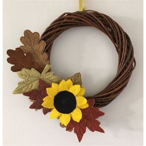 Autumn Leaves Wreath