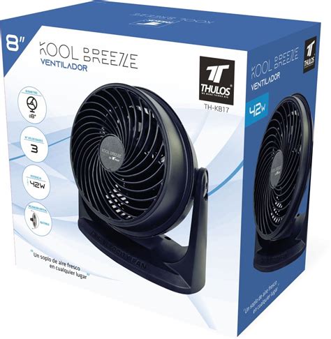 VENTILADOR SOBREMESA 8 42W KOOL BREEZE BY THULOS TH KB17 4A