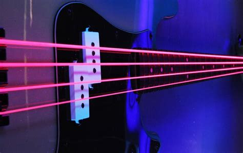 Pink neon electric guitar strings. | E-bass, Neon, Bass