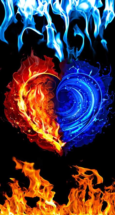 Fire And Ice Clip Art At Getkristianblog Blog