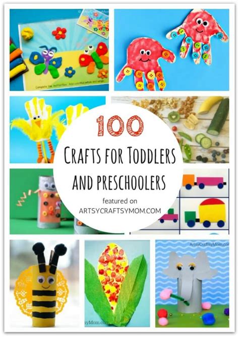 Ultimate List of 100 Crafts and Activities for Toddlers and ...