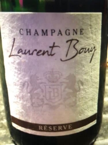 Laurent Bouy Reserve Champagne Vivino