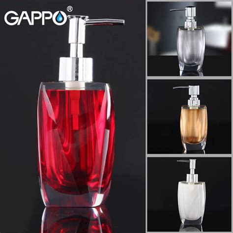 Gappo Liquid Soap Dispensers Soaps Pump Imported Resin Bottle Bath