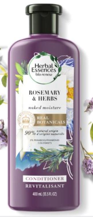 Herbal Essences Rosemary Herbs Naked Moisture Conditioner 1Source