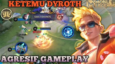 Lawan Dyroth Super Agresif Preman Late Game Lesley Build Dan Emblem