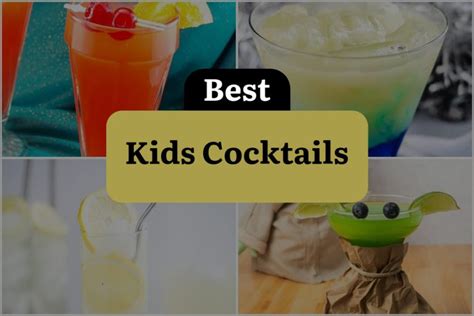 12 Pretty Kids Cocktails That Are Easy To Make at Home | DineWithDrinks