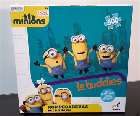 Novelty Rompecabezas Minions 500 Piezas 350 00 En Mercado Libre