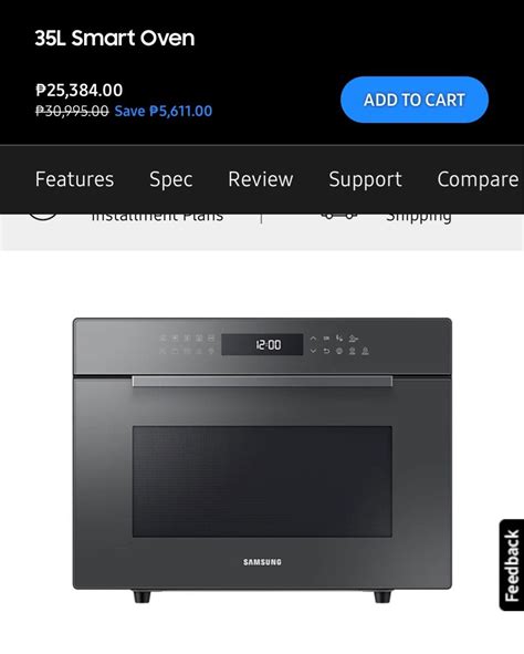 Samsung Smart Oven, TV & Home Appliances, Kitchen Appliances, Ovens ...