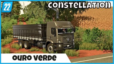 FS22 Live Novo Caminhão Constellation na Fazenda Ouro Verde Farming