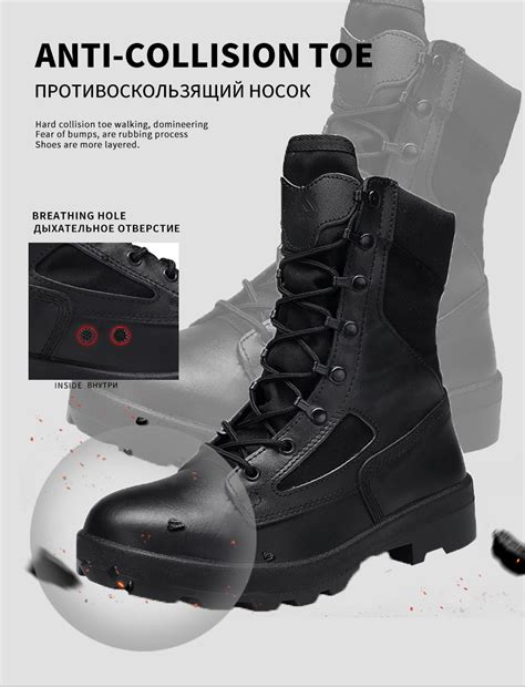 Winter Military Boots Quality Men S Tactical Combat Army Work Shoes