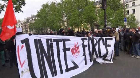 Paris protest shows the challenges ahead for Emmanuel Macron