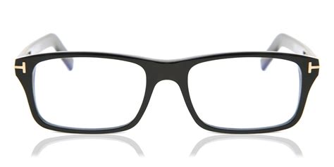 Tom Ford Ft5663 B Blue Light Block 052 Glasses Dark Havana Smartbuyglasses Canada