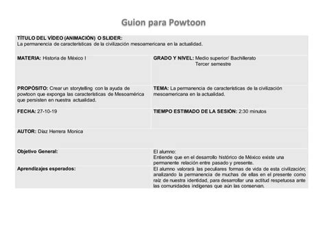 Gui N Powtoon Ppt Descarga Gratuita