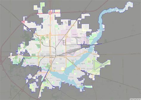 Map of Decatur city, Illinois - Thong Thai Real