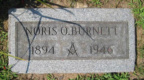 Noris Oscar Burnett 1894 1946 Find A Grave Memorial