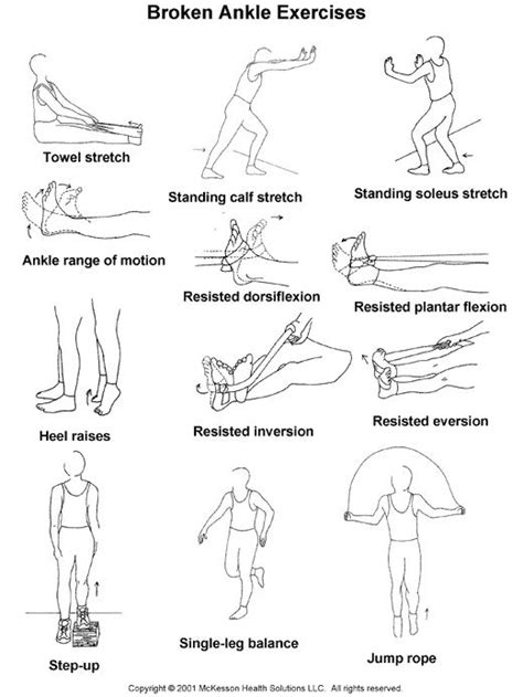 12 best Broken fibula exercises images on Pinterest