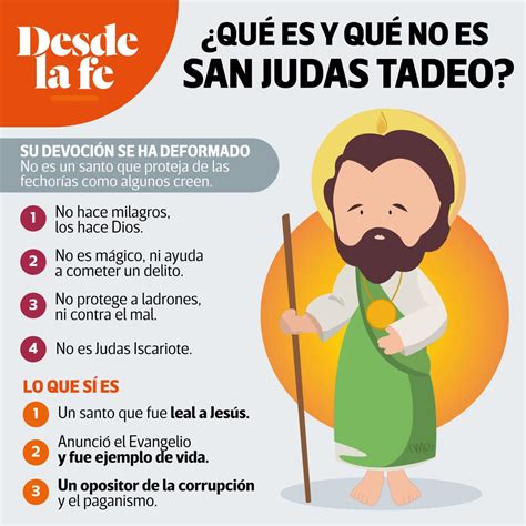 Qu Es Y Qu No Es San Judas Tadeo Santiago De Cangas