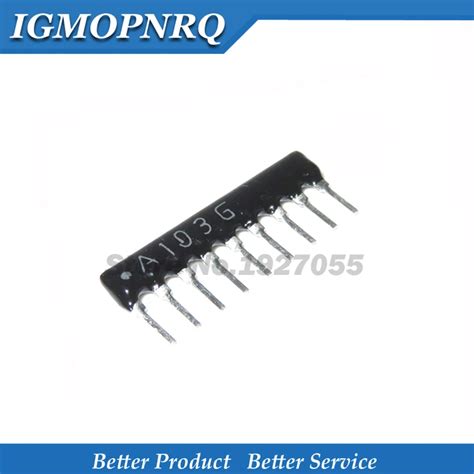 Pcs Dip Exclusion Network Resistor Array Pin Pin