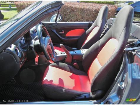 Black/Red Interior 2004 Mazda MX-5 Miata MAZDASPEED Roadster Photo ...