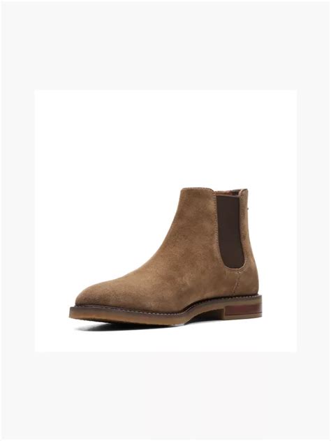 Clarks Mens Clarks Chelsea Boots In Taupe Deichmann