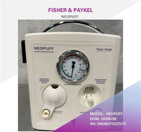 Used Fisher And Paykel Neopuff Infant Resuscitator For Sale Dotmed