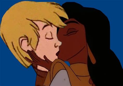 jasmine and arthur kiss - disney crossover Photo (39963002) - Fanpop