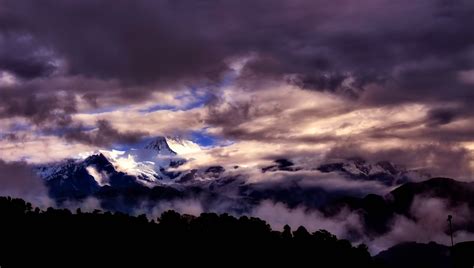 Panorama Nepal Mountains Free Image Download