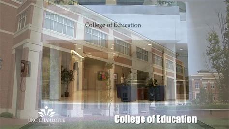 College of Education at UNC Charlotte : University of North Carolina ...