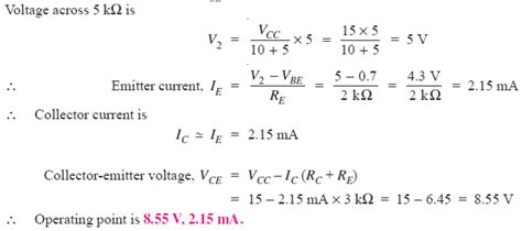 Solved Problems On Transistor Biasing Electronics Post