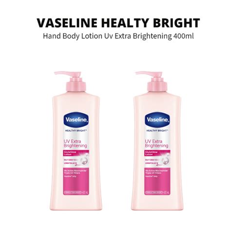 Jual Vaseline Healthy Bright Hand Body Lotion Uv Extra Bright With