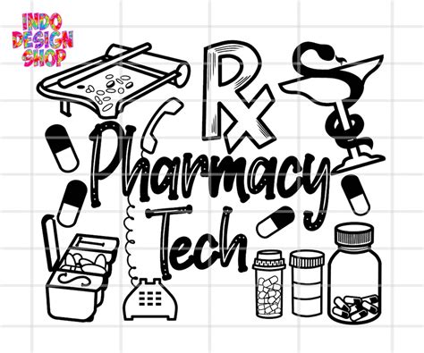 Pharmacist Svg Pharmacy Svg Pharmacy Tech Svg Png Pharmacist Tech