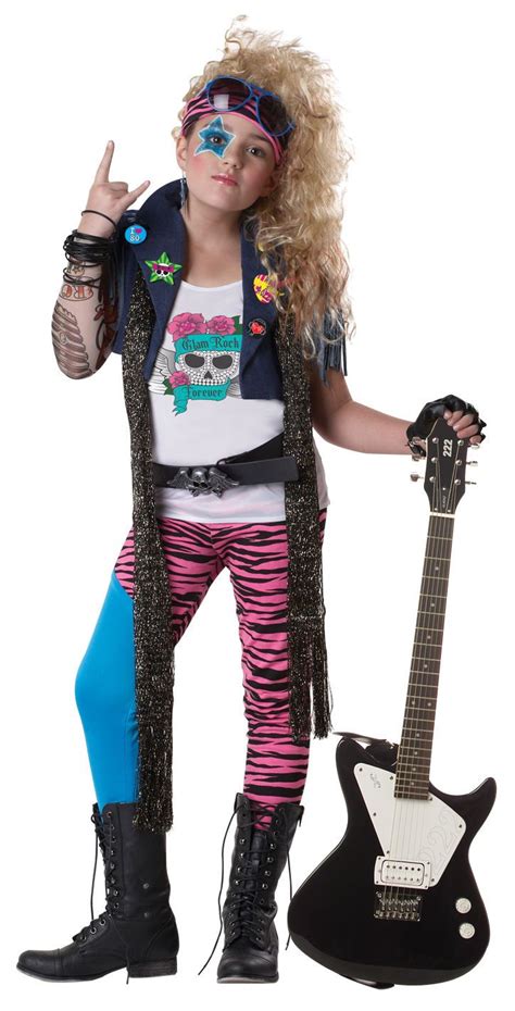 1980s Rock Star Boy Costume