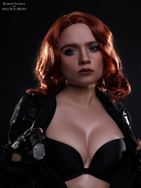 Black Widow by Rainbow Satanica : r/MarvelNSFW