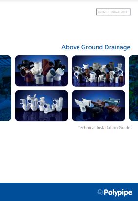 Below Ground Drainage Systems Brochure Specification Building Product