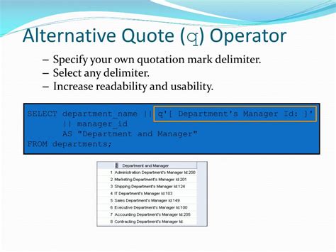 Ppt Retrieving Data Using The Sql Select Statement And How To Use Sql Developer Powerpoint