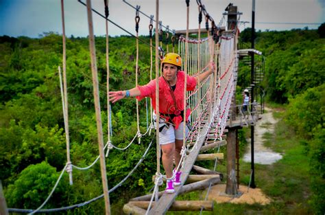 Zipline Mega Splash Horseback Riding And Waterfall Pool • Bavaro