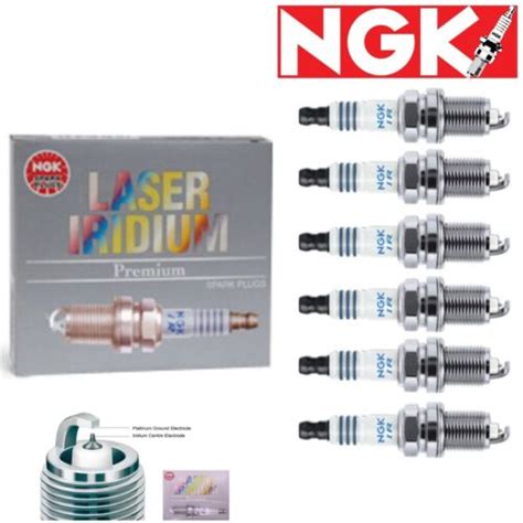 6 Pack NGK Laser Iridium Spark Plugs 2005 2009 Chevrolet Equinox 3 4L