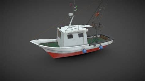 Fishing-boat 3D models - Sketchfab