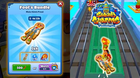 Fool S Bundle Jak Hoverboard Subway Surfers Marrakesh Youtube