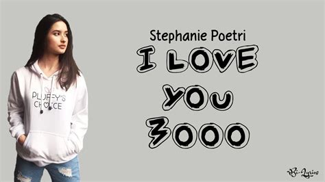 Stephanie Poetri I Love You 3000 Lirik Dan Terjemahan YouTube