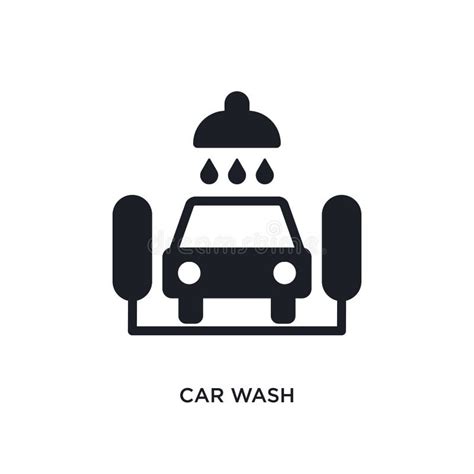 Car Wash Icons Stock Vector Illustration Of Sign Wash 30708180