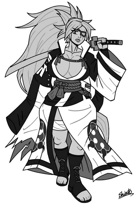 Baiken by ShintoArt on DeviantArt