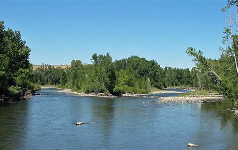 Photographs of the Gallatin River in Southern Montana