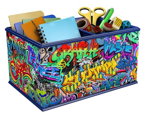 Graffiti Storage Box - 3D - Prestigious Puzzles