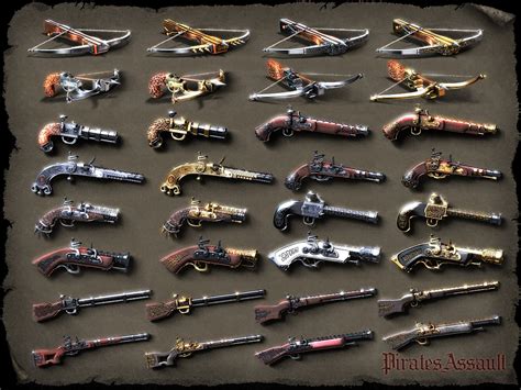 Pirates Assualt ranged weapons by sash4all on DeviantArt