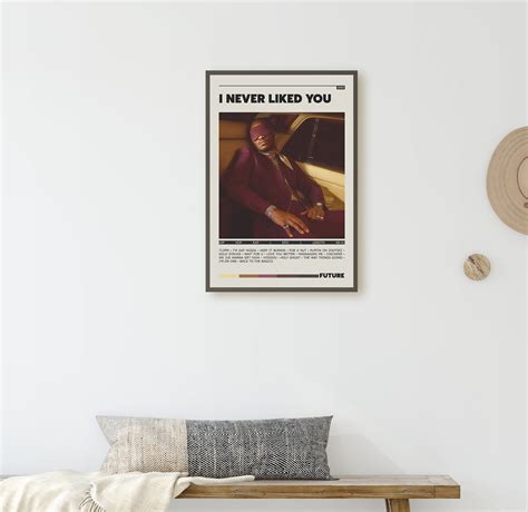 Future I Never Liked You Poster Print Future Retro Album Etsy